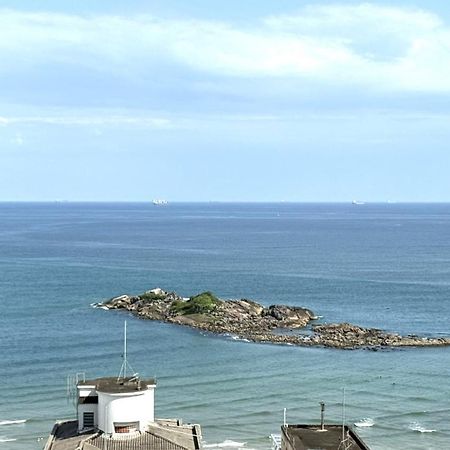 Flat A 1 Quadra Da Praia Das Pitangueiras - Ar Condicionado - 6 Pessoas Guarujá Kültér fotó